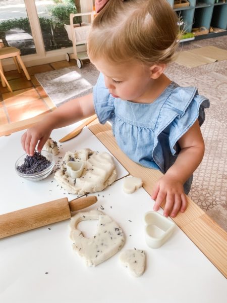 Calming Lavender Play Dough